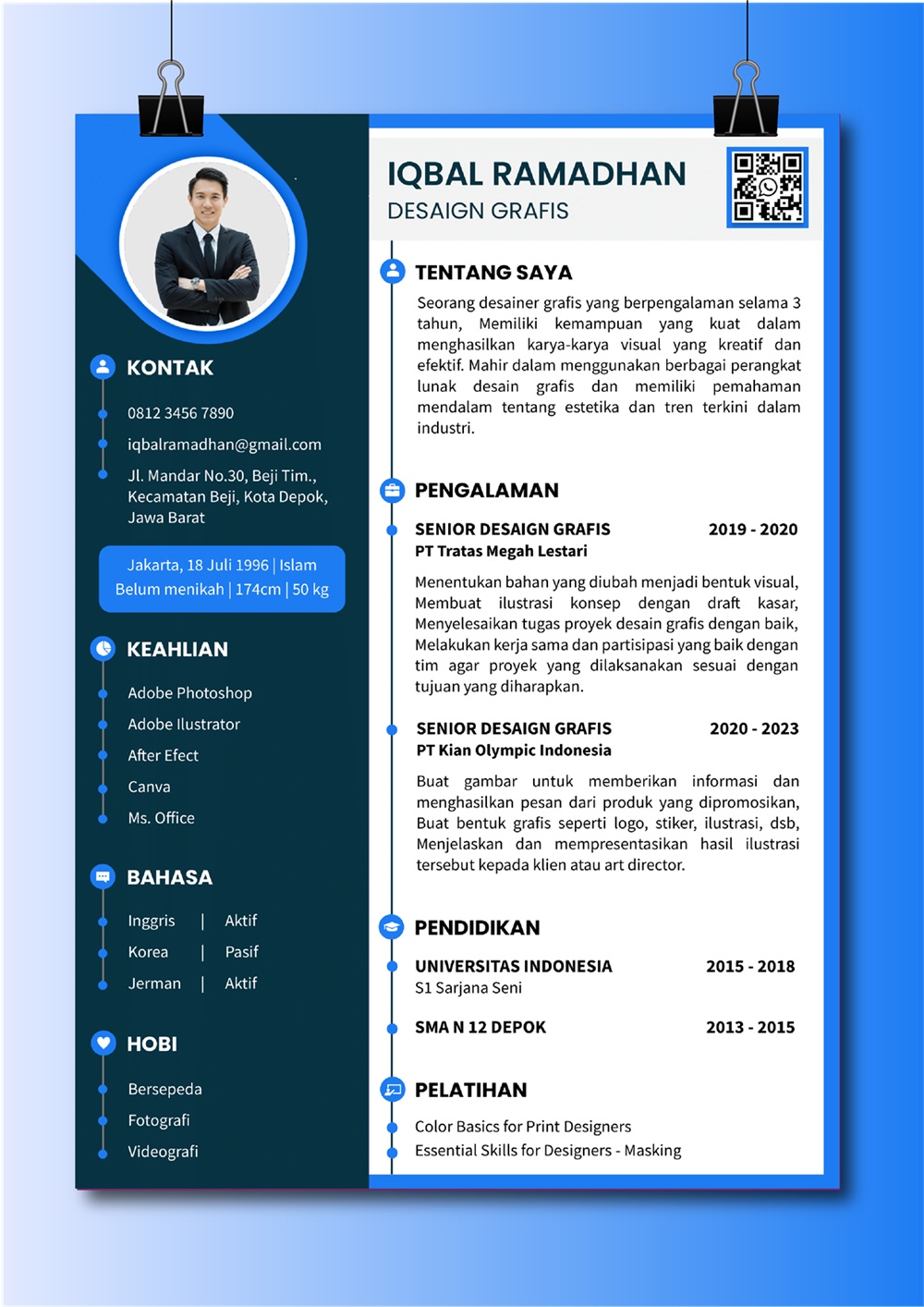 Template CV 13