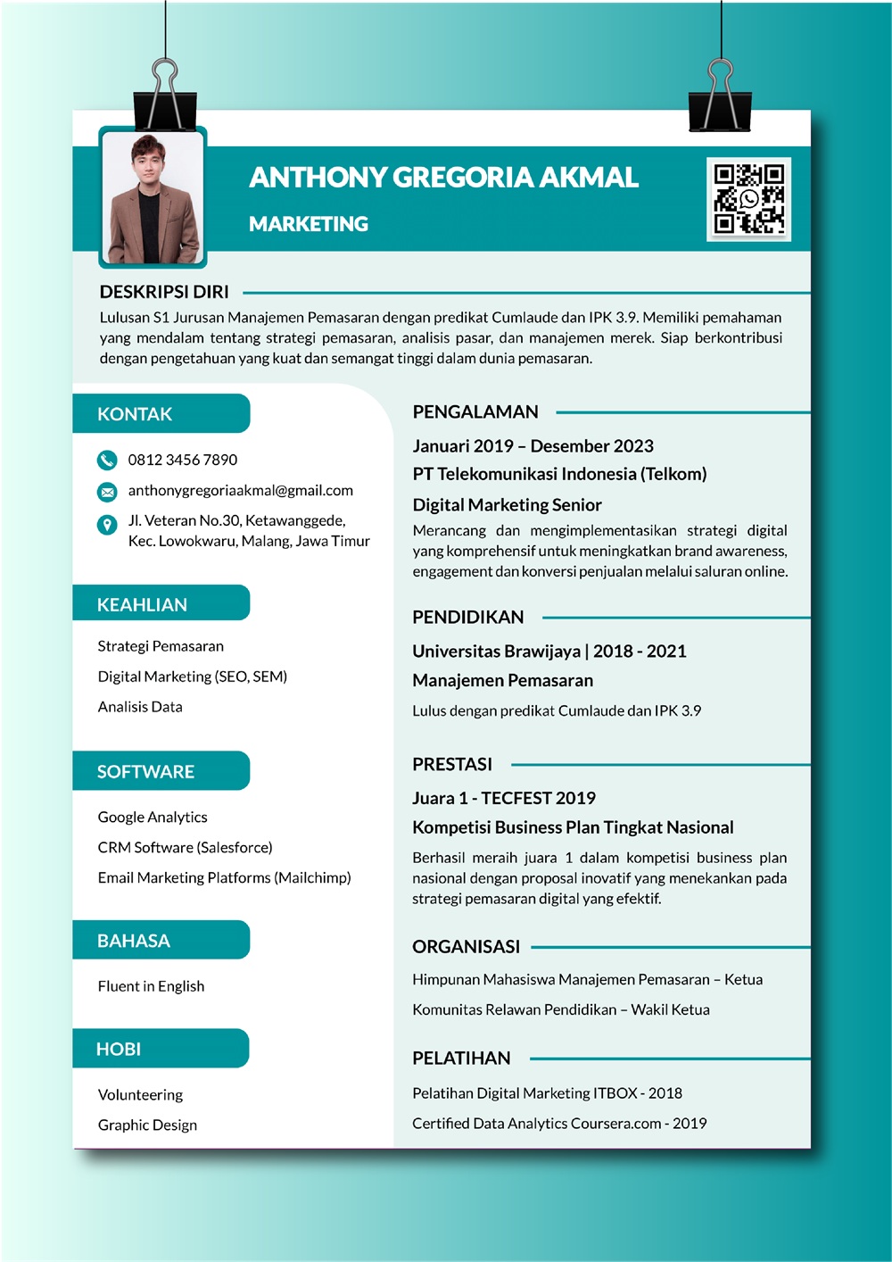 Template CV 14
