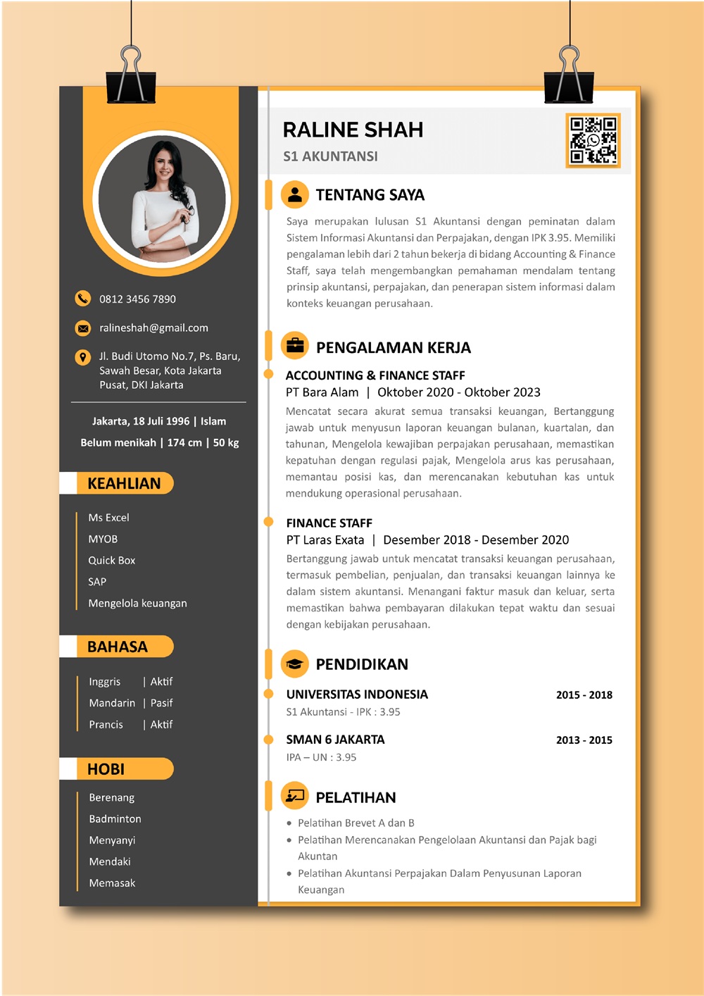 Template CV 09