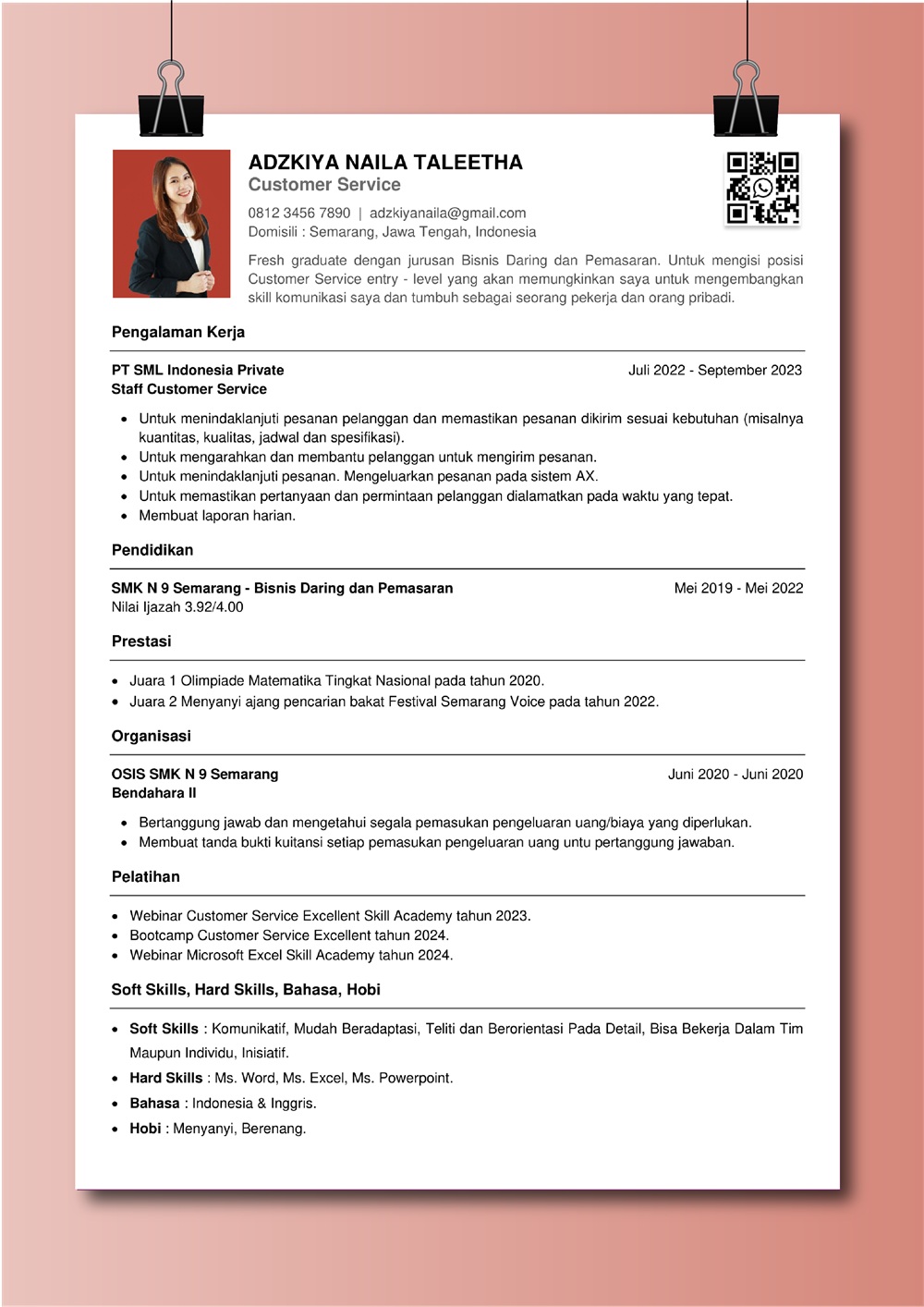 Template CV ATS 11