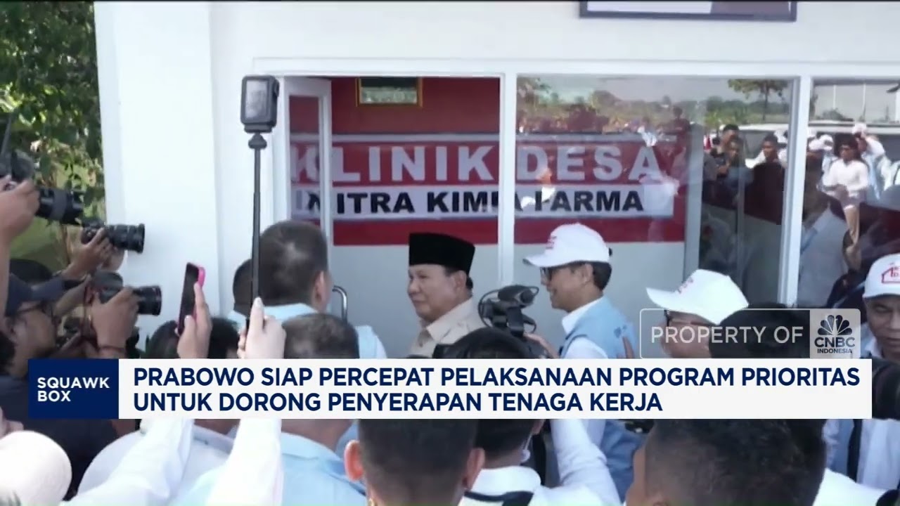 Prabowo Percepat Program Prioritas Demi Ciptakan Tenaga Kerja