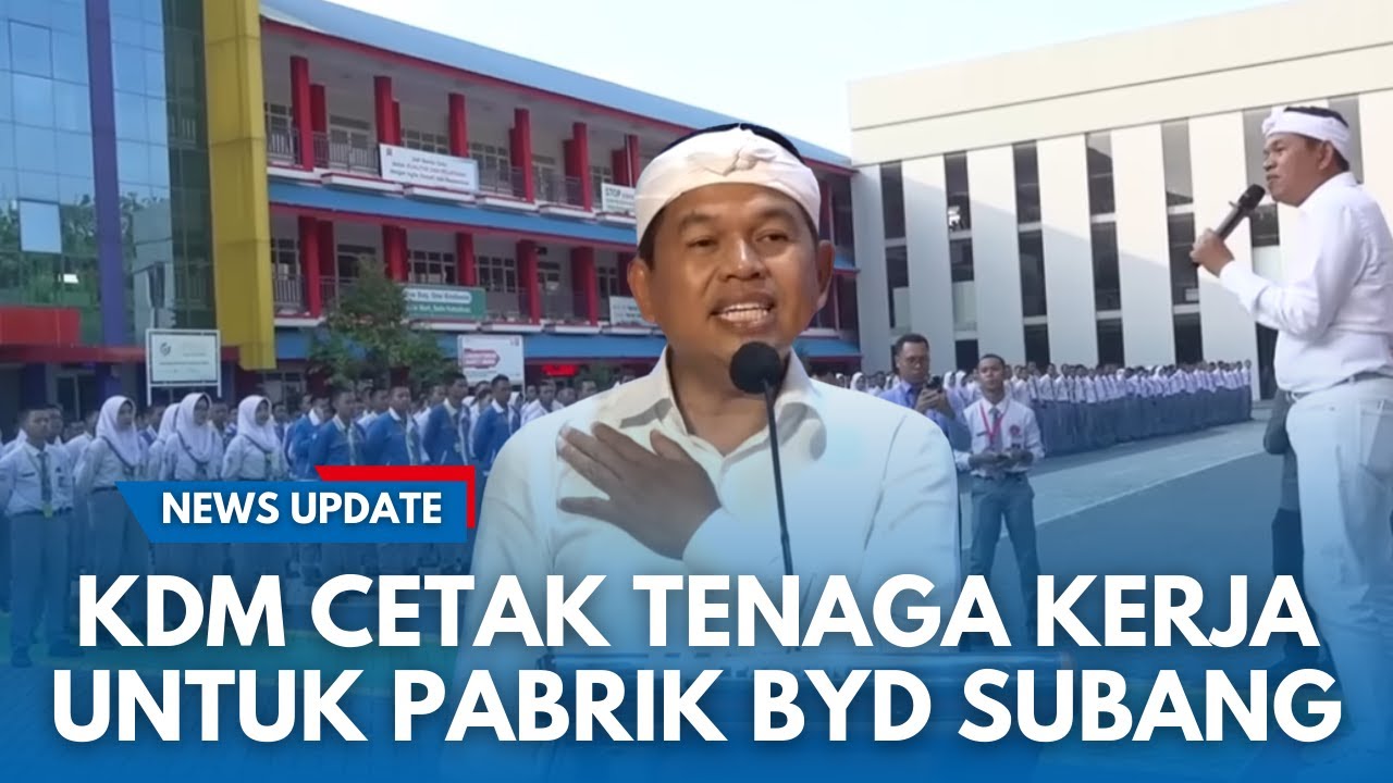 Jabar Siapkan 4.500 Tenaga Kerja Terampil di Pabrik BYD di Subang