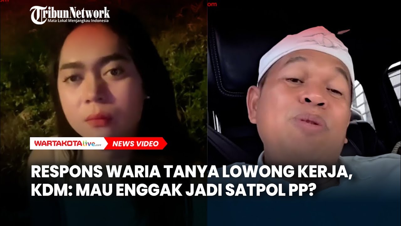 Respons Waria Tanya Lowongan Kerja, Dedi Mulyadi: ‘Mau Enggak Jadi Satpol PP?’